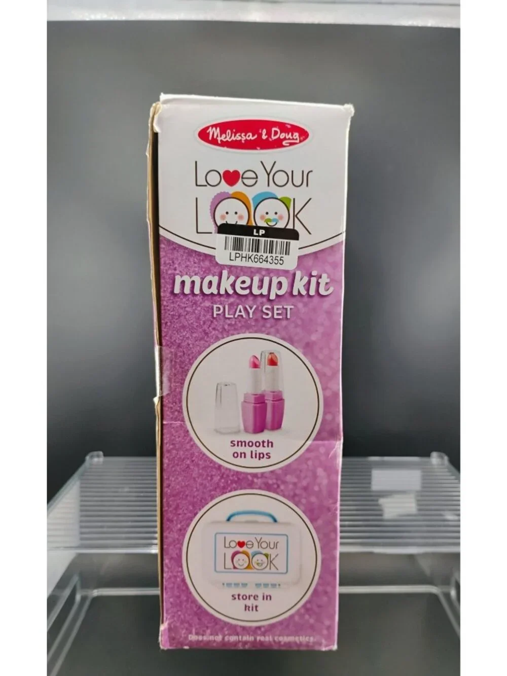 Melissa & Doug Love Your Look Makeup Kit Play Set 16-Piece Pretend Essentials
